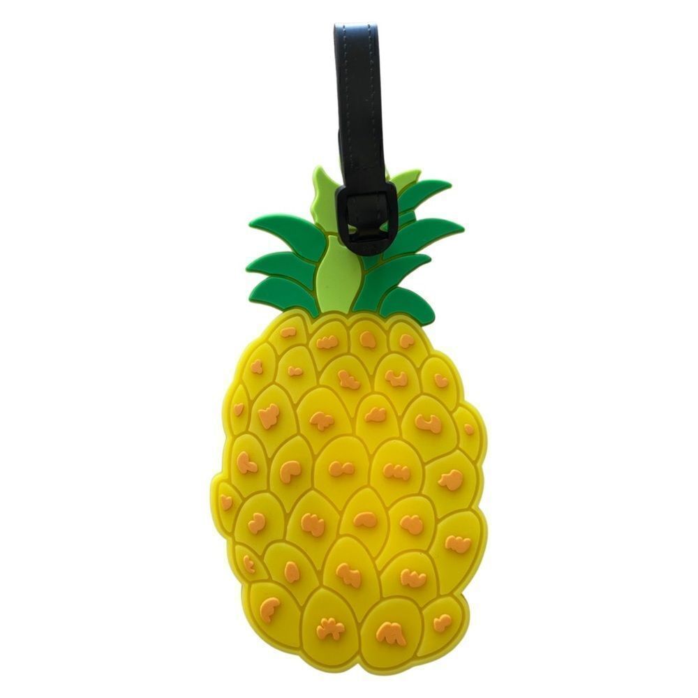 Silicone Pineapple Luggage Traveltag Nwt